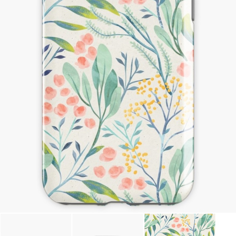iPhone 7 case Botanical Garden NWT